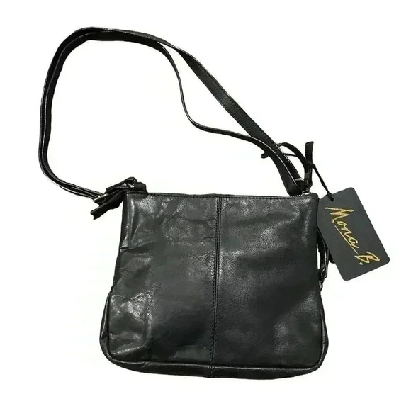 NWT Mona B. Bailey Genuine Leather and Cowhide Western Crossbody Bag, M-6513 - Picture 2 of 5